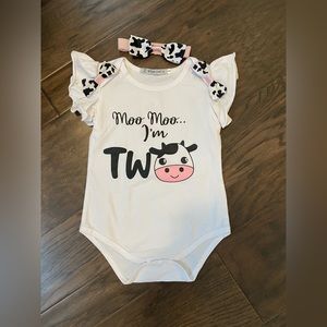 2 year old birthday onesie